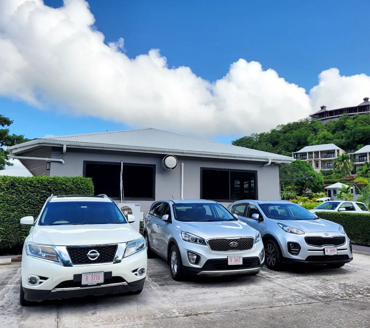 Diverse Fleet of Vehicles